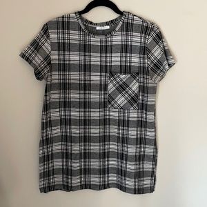 Tunic short sleeve top